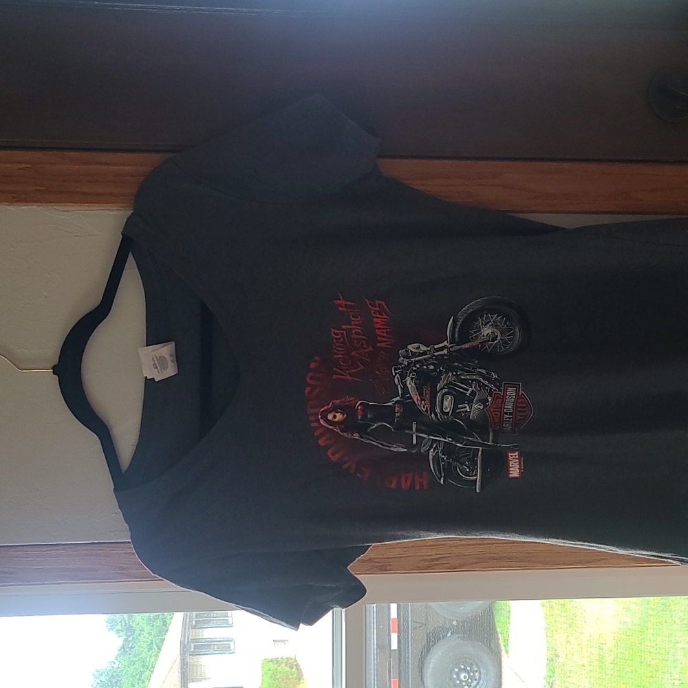 Harley Davidson Marvel shirt